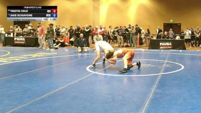 126 lbs Cons. Quarters - Tristin Cruz, Exodus Wrestling Club vs Jake Schiavone, Wyoming Seminary