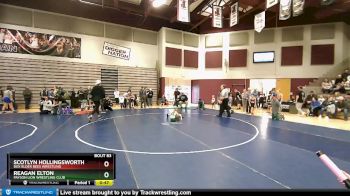 62-66 lbs Round 2 - Scotlyn Hollingsworth, Box Elder Bees Wrestling vs Reagan Elton, Payson Lion Wrestling Club