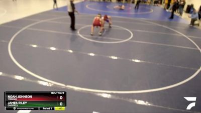 115B Quarterfinal - James Riley, Chatfield vs Noah Johnson, TMBWWG