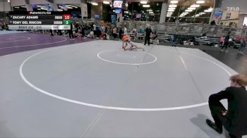 98 lbs Cons. Semi - Ethan Daniels, Texas Select Wrestling vs Witt Brown, Wesley Club Wrestling