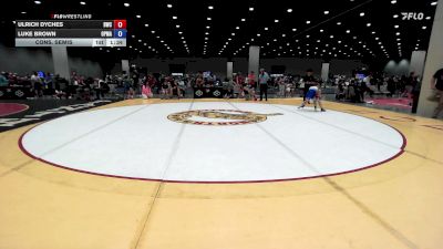 67 lbs Cons. Semis - Ulrich Dyches, Bartlesville Wrestling Club vs Luke Brown, Open Mats