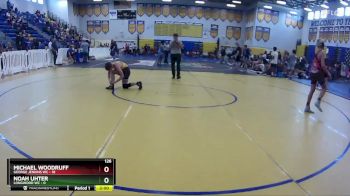 126 lbs Round 1 (8 Team) - Noah Uhter, Longwood WC vs Michael Woodruff, George Jenkins WC