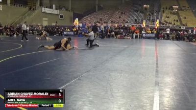 184 lbs 2nd Wrestleback (16 Team) - Abel Nava, Providence (Mont.) vs Adrian Chavez-Morales, Southern Oregon