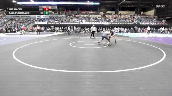 138 lbs Champ. Round 1 - Cael Puderbaugh, Basehor-Linwood HS vs Jair Maciel, Hutchinson HS