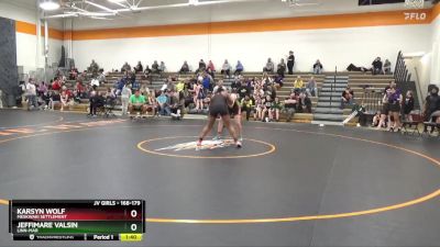 168-179 lbs Round 3 - Karsyn Wolf, Meskwaki Settlement vs Jeffimare Valsin, Linn-Mar