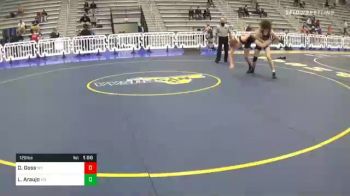 126 lbs Prelims - Dylan Goss, WY vs Leandro (LJ) Araujo, ND