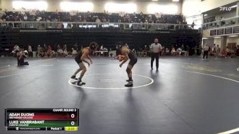 149 lbs Champ. Round 3 - Adam Duong, Rio Hondo College vs Luke VanBrabant, Cuesta College