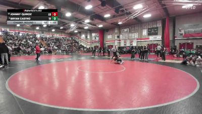 126 lbs Champ. Round 1 - Johnny Quiroz, Liberty (Winchester) vs Bryan Castro, Victor Valley