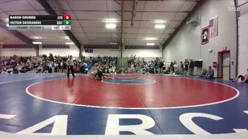 165 lbs Champ. Round 2 - Baron Grubbs, Lingle-Ft. Laramie/Southeast vs Victor Skoranski, South