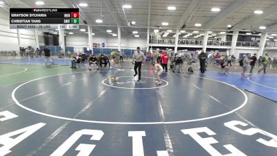 58 lbs Consolation - Grayson Sylvaria, Iron Faith WC vs Christian Tang, Smitty's Wrestling Barn