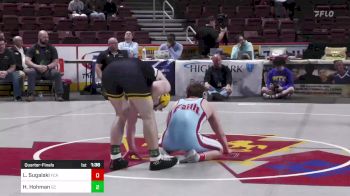 160 lbs Quarterfinal - Luke Sugalski, Faith Christian vs Hunter Hohman, Grove City