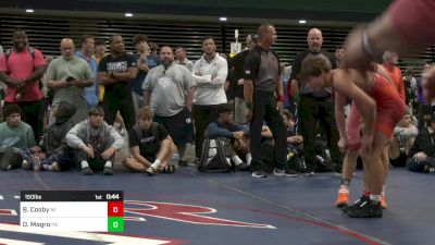 150 lbs Semifinal - Blake Cosby, MI vs Devon Magro, PA