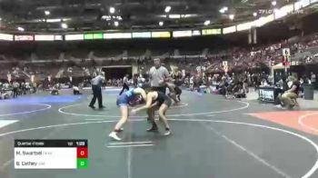 123 lbs Quarterfinal - Marlyjean Swartsel, Okanogan Underground vs Bailey Cathey, Swamp Monsters