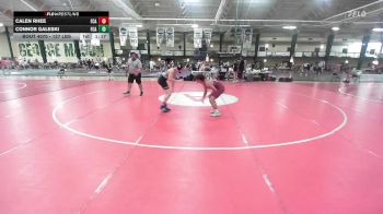 127 lbs Rr Rnd 3 - Calen Rhee, FCA Wrestling vs Connor Galeski, FCA Wrestling