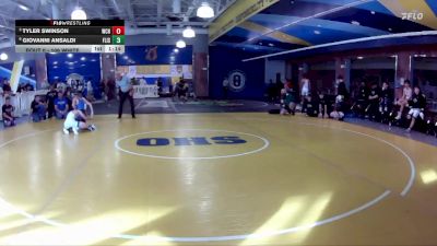 106 White Quarterfinal - Tyler Swinson, Wellington Community Hs vs Giovanni Ansaldi, Fleming Island