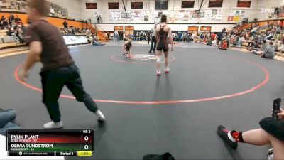 105A Round 3 - Rylin Plant, Rock Springs vs Olivia Sundstrom, Moorcroft