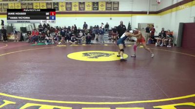 138 lbs Semifinal - Janie Houser, Unattached vs Vania Victoria, Menlo College