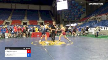 106 lbs Cons 16 #1 - Colton Bornholdt, Minnesota vs Elijah Paulson, Minnesota