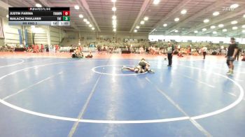 145 lbs Rr Rnd 3 - Justin Farina, Triumph Blue vs Malachi Thullner, The Fort Hammers