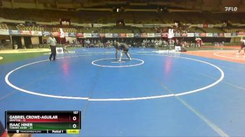 157 lbs Quarters & Wb (16 Team) - Isaac Hiner, Turner Ashby vs Gabriel Crowe-Aguilar, Grafton