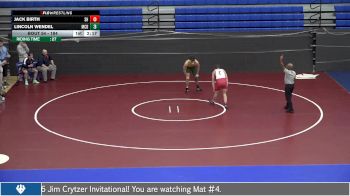 184 lbs Champ. Round 1 - Lincoln Wendel, McDaniel College vs Jack Birth, Shenandoah University