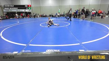 90 lbs 5th Place - Colter Hale, Powerhouse Elite 9U vs Brady McDonald, Tulsa Elite 9U