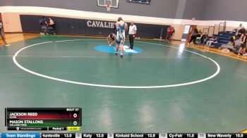 215 lbs Round 1 - Mason Stallons, College Park vs Jackson Reed, Klein