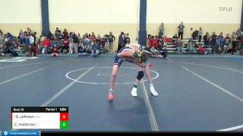 90 lbs Champ. Round 2 - Gradyn Johnson, Bison Wrestling Club vs Corbyn Holdeman, Crass Trained