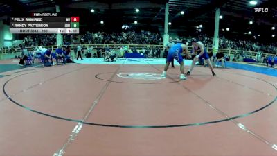 190 lbs Quarterfinal - Felix Ramirez, Moapa Valley vs Randy Patterson, Lowry