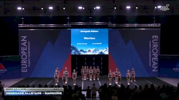 Renegade Allstars - Warriors [2026 IASF L1 - U16 Day 1] 2026 The European Summit
