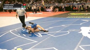 Cons. Round 2 - Carson Foote, North Platte vs Kaden Braun, Millard West