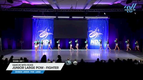 Dancin with Roxie - Junior Large Pom - Fighter [2025 Junior - Pom - Large Day 1] 2025 NDA All-Star National Championship