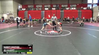 60 lbs Quarterfinal - Bo Callicott, Ironclad Wrestling Club vs Barrett Swafford, Cleburne County Youth Wrestlin