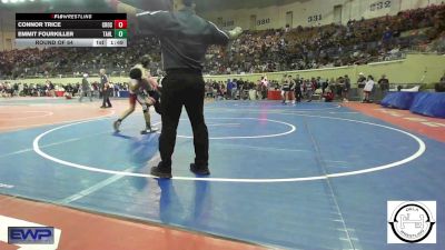 101 lbs Round Of 64 - Connor Trice, Crossings Christian School vs Emmit Fourkiller, Tahlequah Wrestling Club