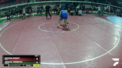 225 lbs Round 1 - Serenia Meredith, Hawaii vs Adyson Knight, Utah