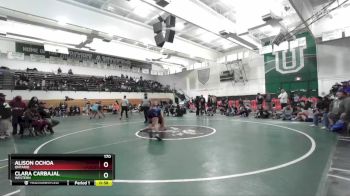 170 lbs Cons. Semi - Clara Carbajal, Western vs Alison Ochoa, Ontario