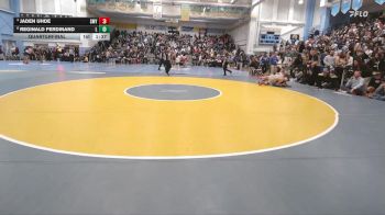 106 lbs Quarterfinal - Jaden Uhde, Smyrna H S vs Reginald Ferdinand, Laurel H S