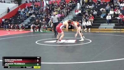 165 lbs Cons. Round 2 - Jackson Feuerbach, Solon vs Evan Stohlmann, Williamsburg