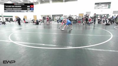 120 kg Quarterfinal - Kyler Van Keuren, Askren Wrestling Academy vs Karson Reinhardt, Sebolt Wrestling Academy