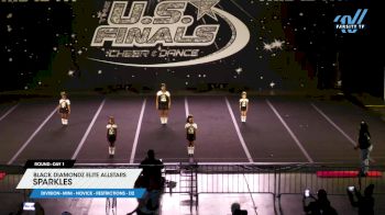 Black Diamondz Elite Allstars - Sparkles [2024 L1 Mini - Novice - Restrictions - D2 Day 1] 2024 The U.S. Finals: Myrtle Beach