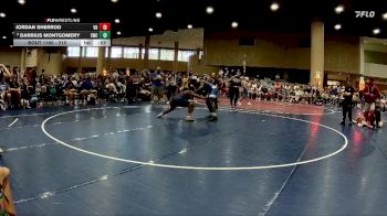 215 lbs Cons. Round 4 - Jordan Sherrod, Vancleave HS vs Darrius Montgomery, Elevation Wrestling Club