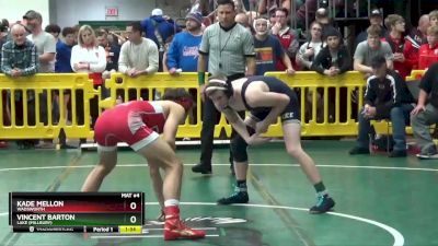 126 lbs Quarterfinal - Kade Mellon, WADSWORTH vs Vincent Barton, Lake (Millbury)