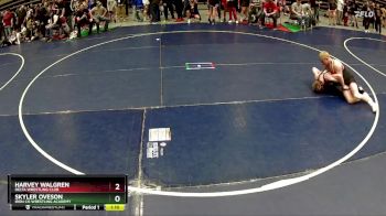 139 lbs Quarterfinal - Harvey Walgren, Delta Wrestling Club vs Skyler Oveson, Iron Co Wrestling Academy