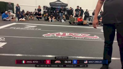 Angel Reyes vs Mikey Zindler 2025 ADCC San Diego Open