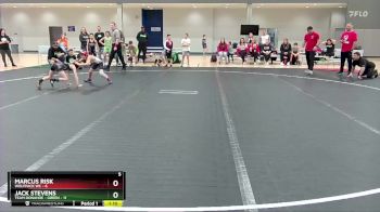 60 lbs Round 1 (6 Team) - Marcus Risk, Wolfpack WC vs Jack Stevens, Team Donahoe - Green