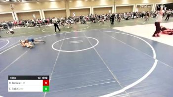 113 lbs Consi Of 32 #2 - Bobby Tobias, El Modena HS vs Evan Soliz, Aztec WC