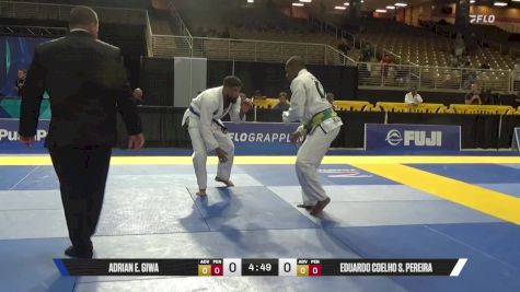 Eduardo Coelho S. Pereira vs Adrian E. Giwa 2025 Pan Jiu Jitsu IBJJF Championship