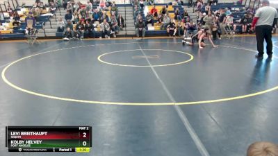 113 lbs Semifinal - Kolby Helvey, Port Angeles vs Levi Breithaupt, Sequim