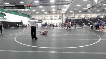 70 lbs 3rd Place Match - Oakes Benton, Honey Badger Wrestling Club vs Emerson Euliss, Terminator Wrestling Academy