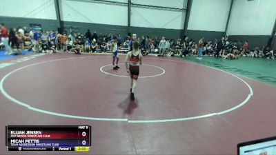 71-77 lbs Semifinal - Elijah Jensen, Mat Demon Wrestling Club vs Micah Pettis, Team Aggression Wrestling Club